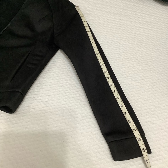 Nameless Men’s Black Neoprene Minimalist Zip up jacket Size S - Picture 8 of 12